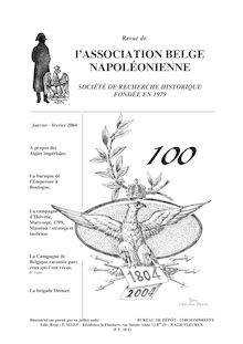 100 - l ASSOCIATION BELGE NAPOLÉONIENNE