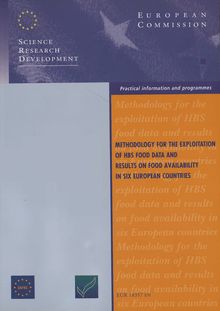 Methodology for the exploitation of HBS food data and results on food availability in six European countries