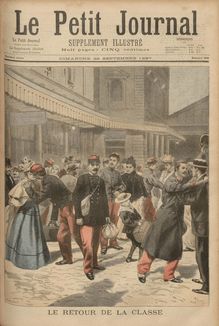 LE PETIT JOURNAL SUPPLEMENT ILLUSTRE  N° 358 du 26 septembre 1897