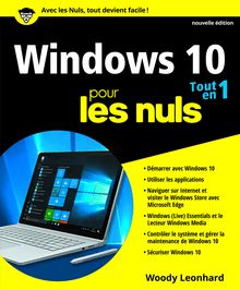 Windows 10 tout en 1 pour les Nuls, nouvelle édition