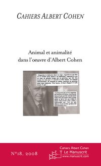 Cahiers Albert Cohen N°18