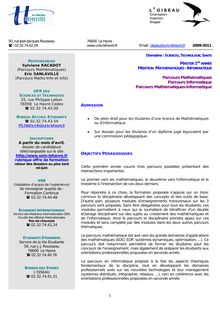 PDF - 291.5 ko - Parcours Mathématiques Parcours Informatique ...