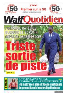 Walf Quotidien N° 9584 - DU 08/03/2024