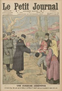 LE PETIT JOURNAL SUPPLEMENT ILLUSTRE  N° 1149 du 24 novembre 1912