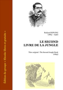 Kipling le second livre de la jungle