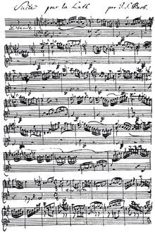 Partition complète, G minor, Bach, Johann Sebastian par Johann Sebastian Bach