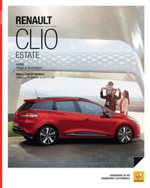 Catalogue sur la Renault Clio Estate