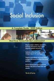 Social Inclusion A Complete Guide - 2020 Edition
