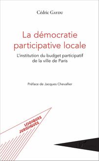 La démocratie participative locale