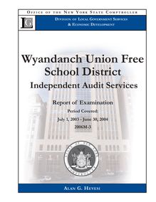 Wyandanch UFSD Independent Audit Services