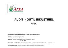 Outil audit industriel mars 2007