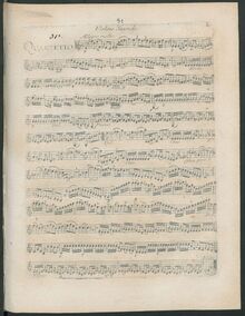 Partition violon 2 (color), 6 corde quatuors, G.184-188 (Op.22)