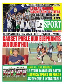 Le Sport n°4768 - du lundi 30 mai 2022
