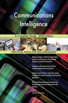 Communications Intelligence A Complete Guide - 2020 Edition