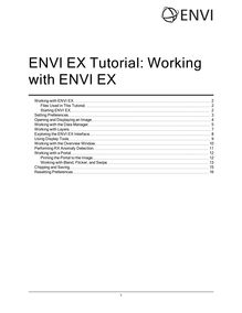 ENVI EX Tutorial
