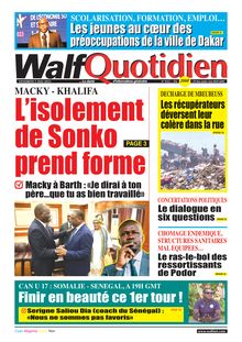 Walf Quotidien N°9332 - Du vendredi 5 mai 2023