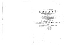 Partition complète, Sonate da sonarsi con varij stromenti a trè, fino a dodeci, Op. 2