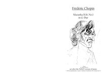 Partition Mazurka No.1 en G major (A3), Mazurkas, Op.67 (Posthumous)