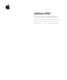 Utilitaire RAID : Guide de l’utilisateur