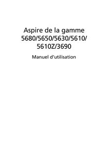 Notice Ordinateur portable Acer  Aspire 5610