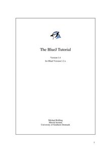 BlueJ-tutorial