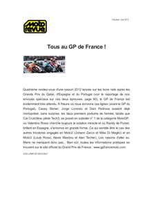 Tous au GP de France !