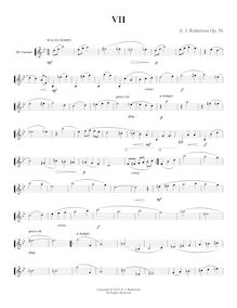 Partition No.7, 10 Duos pour flûte et clarinette, Op.56, Robertson, Ernest John par Ernest John Robertson