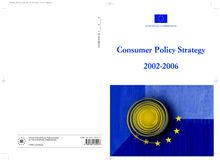 Consumer policy strategy 2002-2006