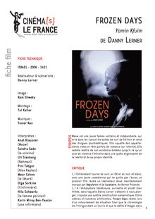 Frozen Days de Lerner Danny