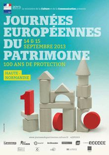 Journée du patrimoine 2013: Programme Haute-Normandie