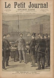 LE PETIT JOURNAL SUPPLEMENT ILLUSTRE  N° 139 du 22 juillet 1893