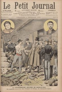 LE PETIT JOURNAL SUPPLEMENT ILLUSTRE  N° 838 du 09 décembre 1906