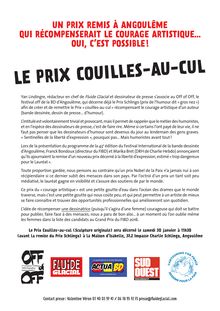 Prix Couilles au cul - Angoulême