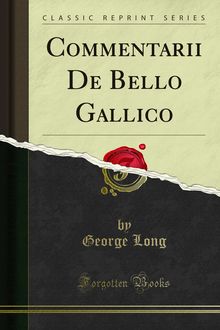 Commentarii De Bello Gallico