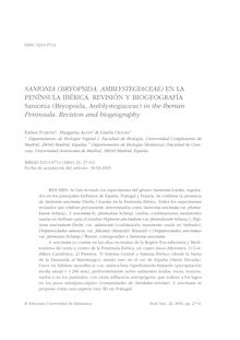 Sanionia (Bryopsida, Amblystegiaceae) en la Península Ibérica: revisión y biogeografía