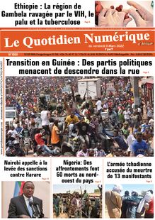 Le Quotidien Numérique d’Afrique n°1881 - du vendredi 11 mars 2022