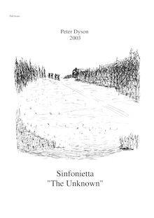 Partition complète, Sinfonietta - pour Unknown, Dyson, Peter