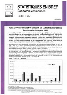 Flux d investissements directs de l Union européenne