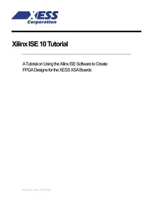 Xilinx ISE 10 Tutorial