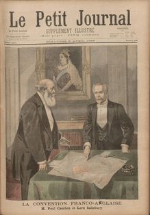 LE PETIT JOURNAL SUPPLEMENT ILLUSTRE  N° 438 du 09 avril 1899