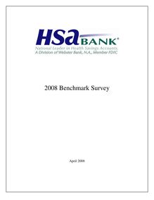 2008 Benchmark Survey Report - Final V2.0 