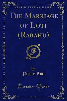 Marriage of Loti (Rarahu)