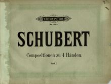 Partition : 3 Marches Militaires par Franz Schubert