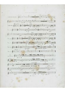 Partition cor 2 (B♭), Variations on  La Ci Darem la Mano , B♭ major