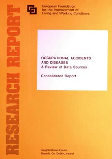 Bibliographical review of data sources on occupational accidents and diseases