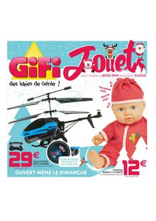 Catalogue GIFI jouets de Noel 2015 