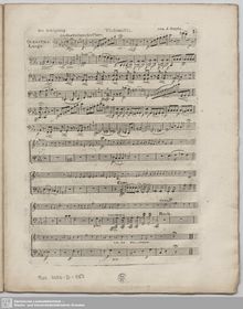 Partition violoncelle, Die Schöpfung, Hob.XXI:2, The Creation, Haydn, Joseph
