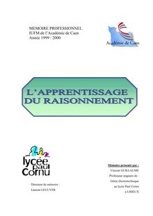 MEMOIRE PROFESSIONNEL IUFM de l Académie de Caen Année 1999 ...