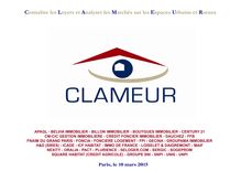 Loyers : l Observatoire Clameur nous livre les chiffres concernant les loyers de marché à fin février 2015
