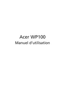 Notice Projecteur Acer  WP100